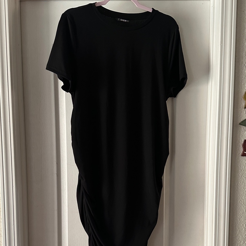 Black T-Shirt Dress